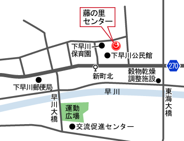 糸魚川道場への地図